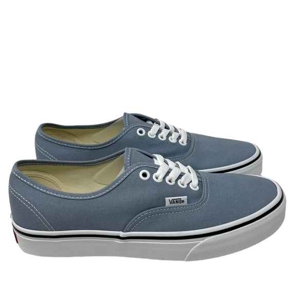 VANS Authentic Sneakers Skate Low Top Women's Size Dusty Blue Canvas VN000CRTDSB - Picture 2 of 9